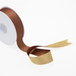 Jewel Bronze Satin Ribbon